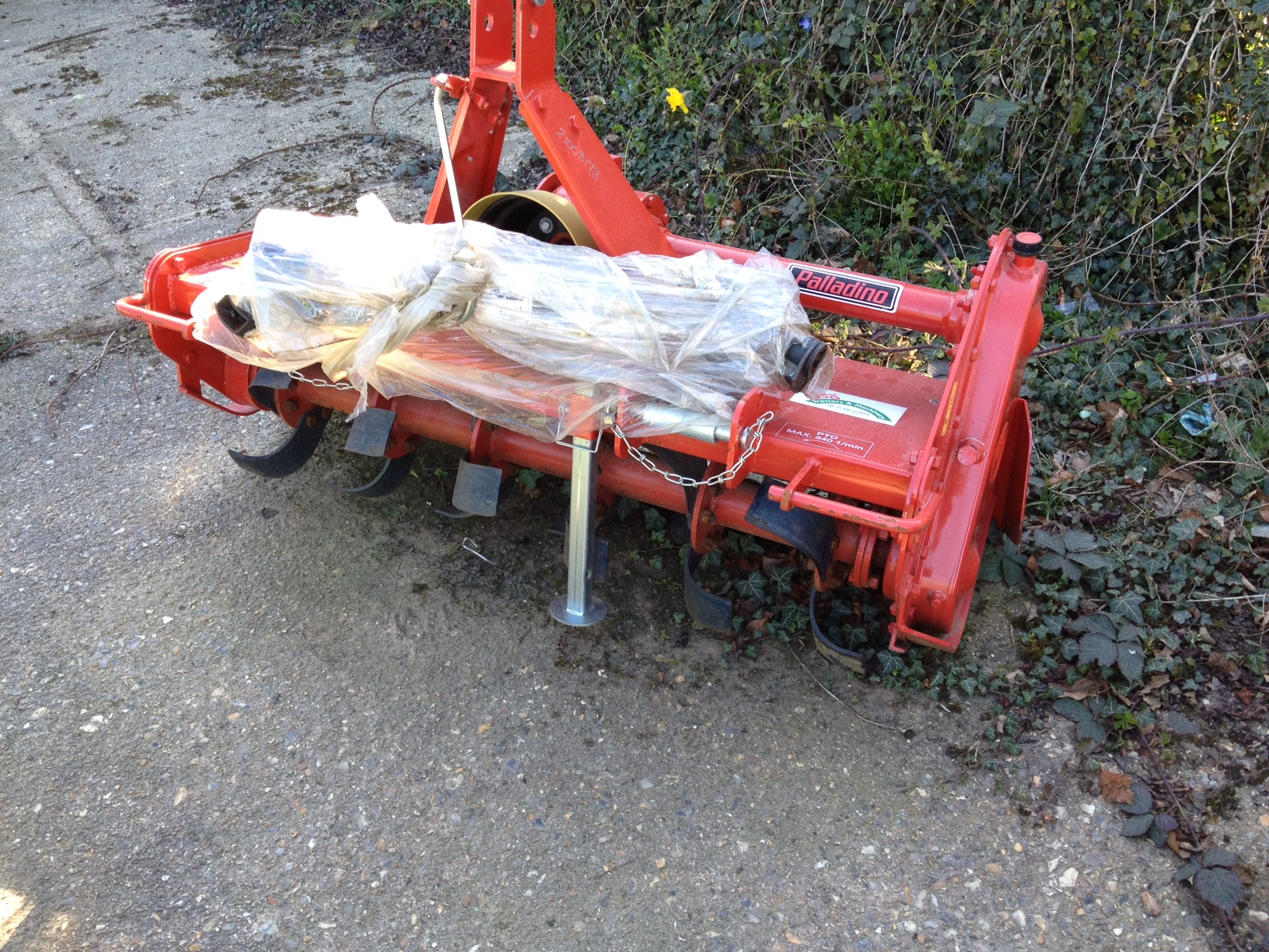 pallading rotovator 1.2mtr